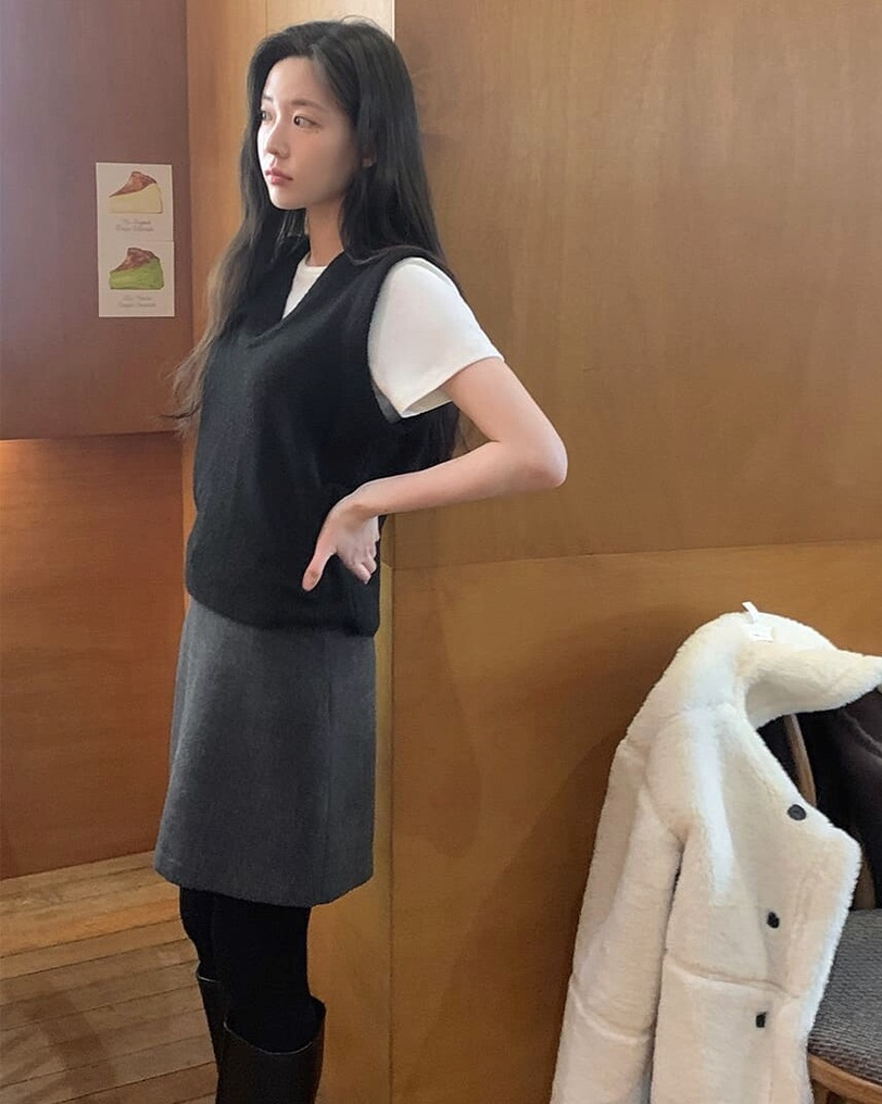 針織背心穿搭攻略：針織背心6種搭法+40大時髦穿搭範本　這樣穿保暖又顯瘦
