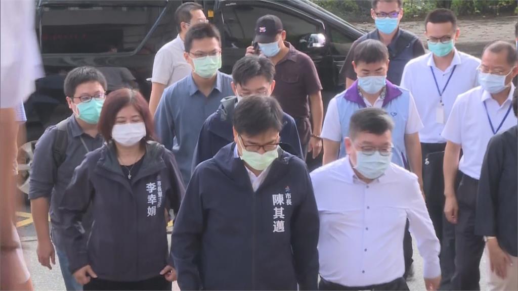 慰問探視傷者 陳其邁:市府全力協助家屬