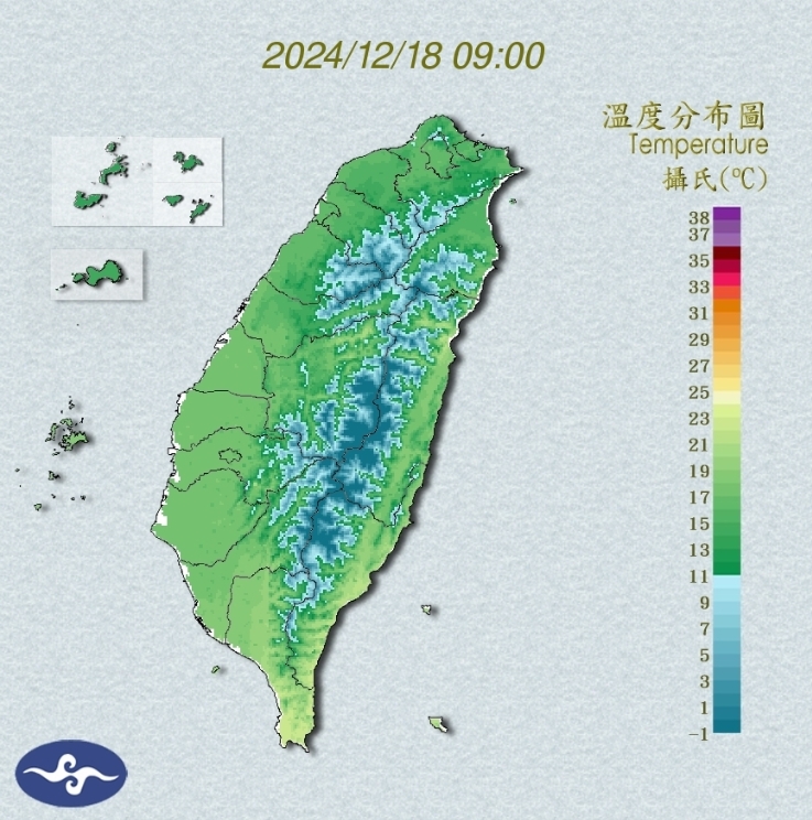 這波更強!本週2波冷氣團報到「低溫下探10°C」林嘉愷:高山有望迎初雪