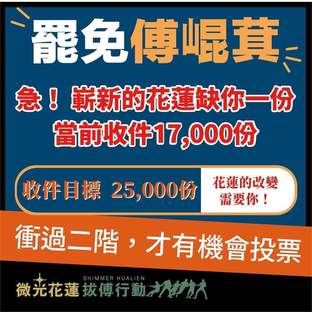 罷免連署書出包!沈伯洋曝「2類處理方式」再批傅崐萁:真正有問題的是他