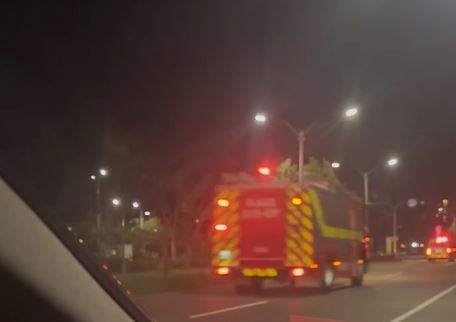 宜蘭陽明交大醫院凌晨火警! 竄大量濃煙 百人緊急疏散