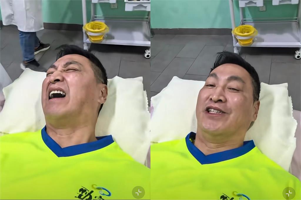 「最帥展昭」何家勁才自爆長肺泡！又曬躺床「打針哀嚎片」近況嚇壞網：保重