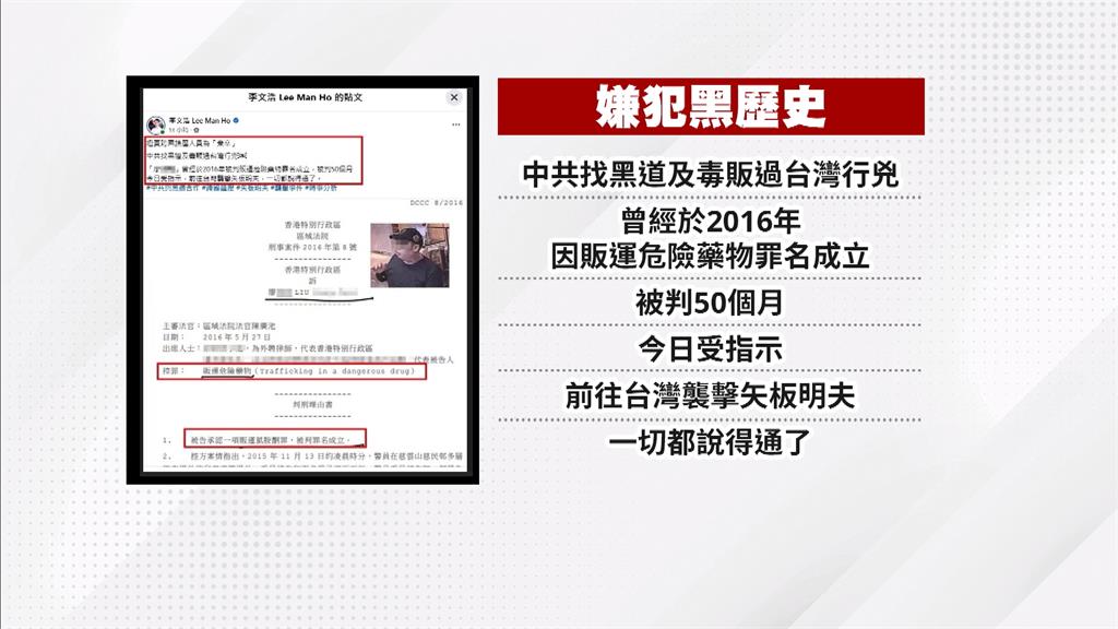 毆打矢板明夫恐受人指使！　嫌非獨自來台「共犯」先離境