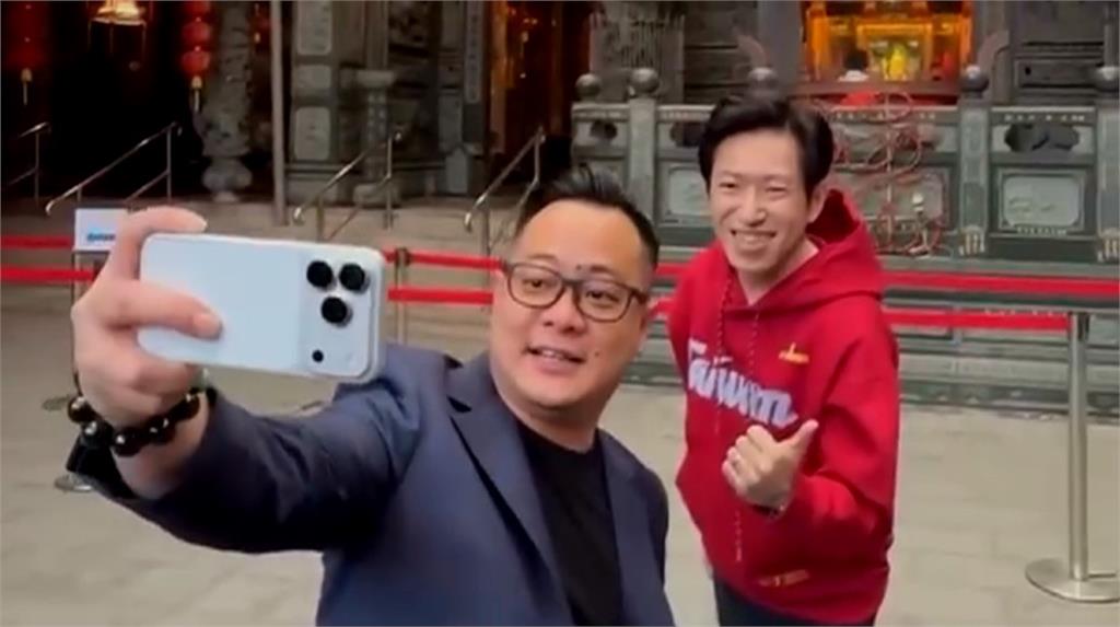 基隆囡仔連線！張惇涵合體童子瑋參拜、發福袋