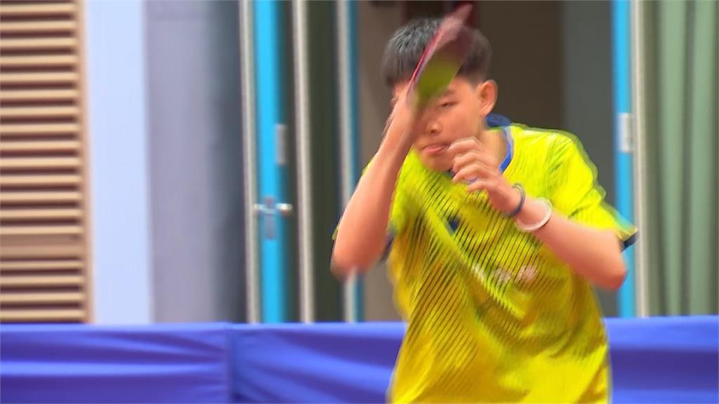 與師父莊智淵一起進軍奧運　高承睿4歲練球畫面曝光