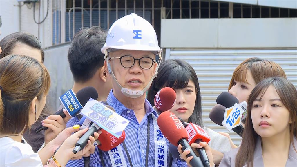  快新聞／大直塌陷民宅恐拆除　結構技師公會理事長坦言「塌陷範圍可能擴大」