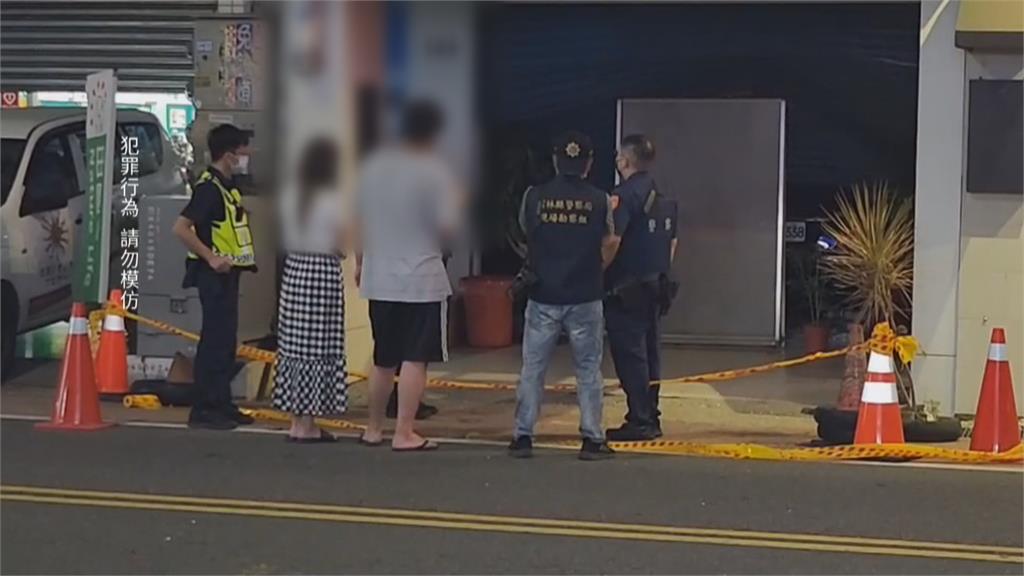 男子疑似家庭糾紛 駕車衝撞美髮店一度受困