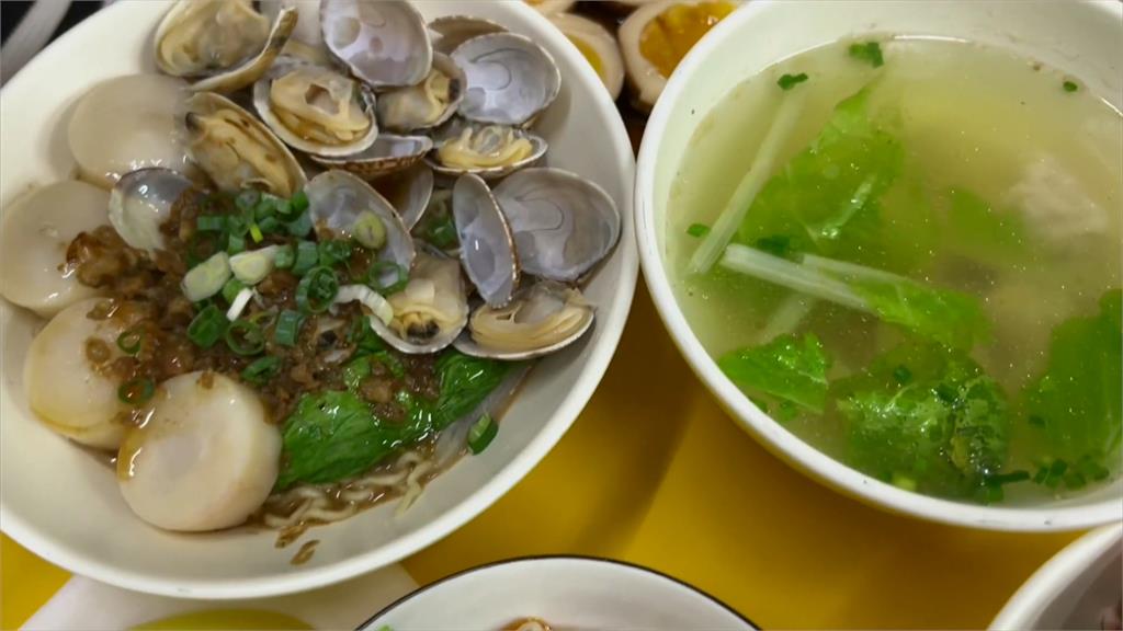 台灣趴趴走／台南這家意麵不一樣　干貝、海瓜子、大魷魚盛滿碗超浮誇！