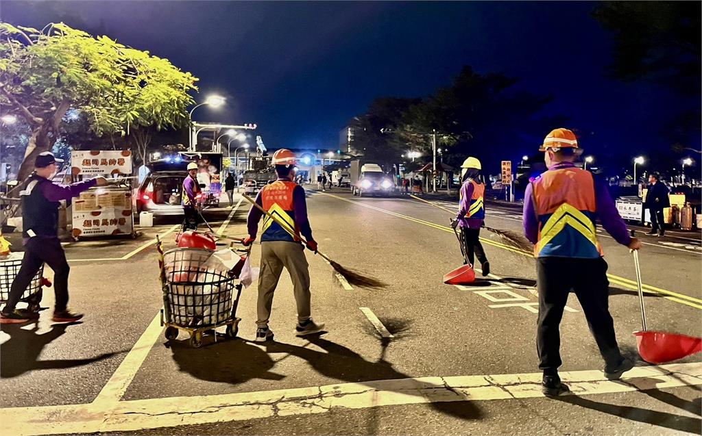 台南跨年晚會落幕　元旦凌晨2點恢復主場地市容         