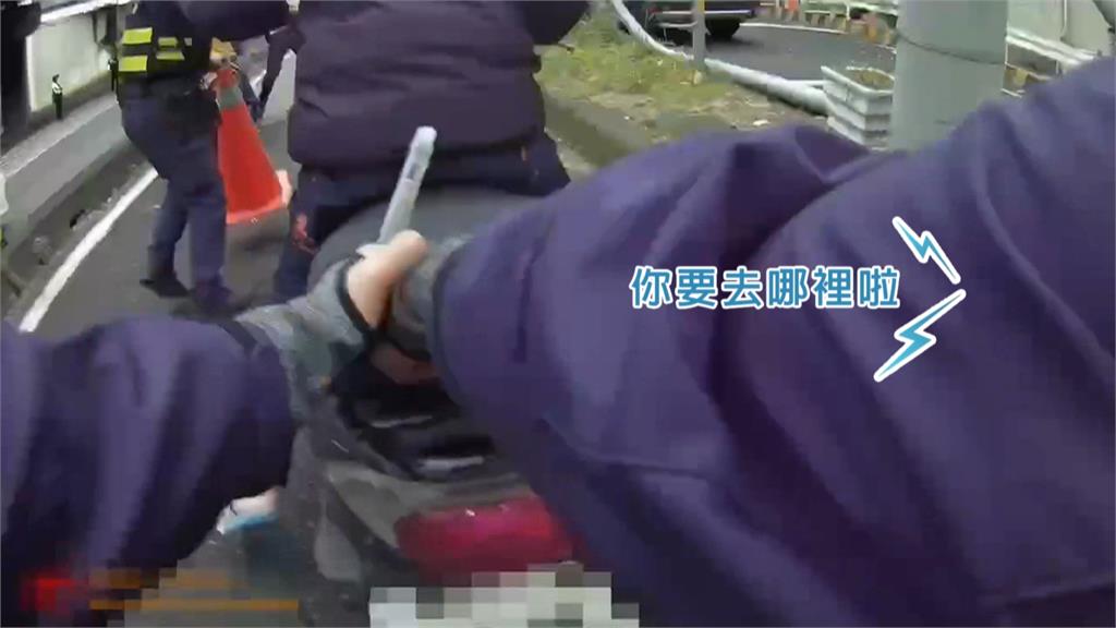 不配合臨檢還加速逃跑 遭警搜出毒品、吸食器