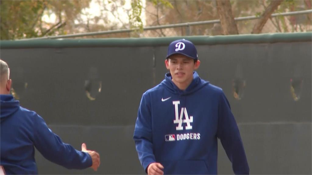 MLB(影)/山本由伸備戰開幕戰 期待在東京和同胞今永昇太歷史性先發對決