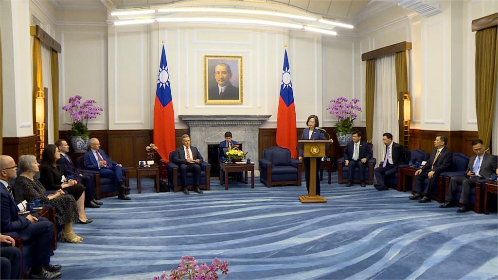 接見澳洲國會跨黨派議員訪團 總統:感謝澳洲挺台