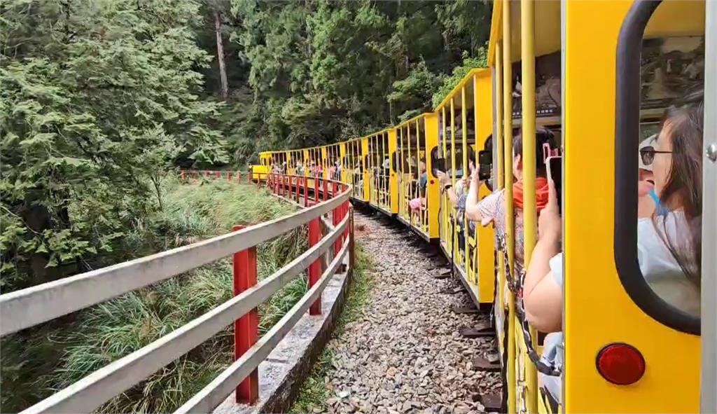 太平山蹦蹦車10/1全線恢復通車　遊客嗨唱自創曲