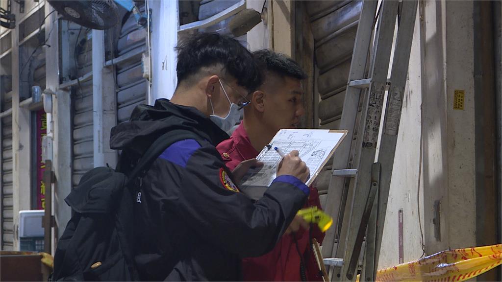 建國市場驚天氣爆嚇壞人 16攤商受波及無法營業