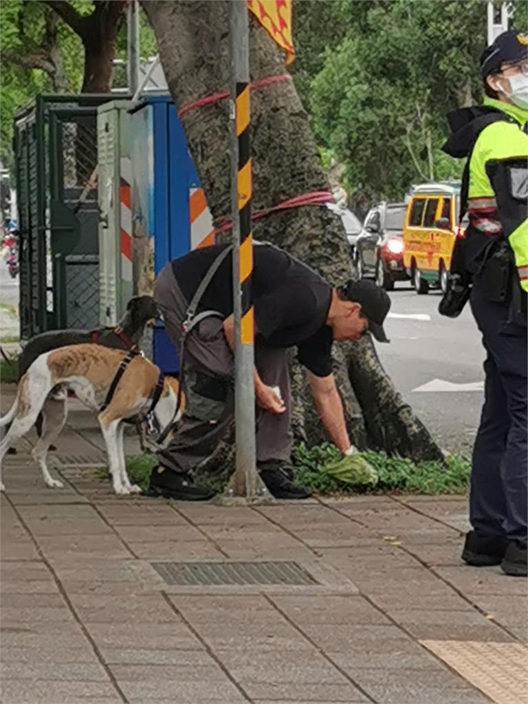 捕獲野生彭于晏大街上遛狗！親民「1舉動」電暈網：天母真男神