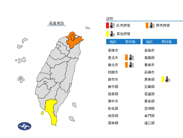 快新聞／出門注意防曬！3縣市熱浪來襲　雙北恐連飆36度高溫