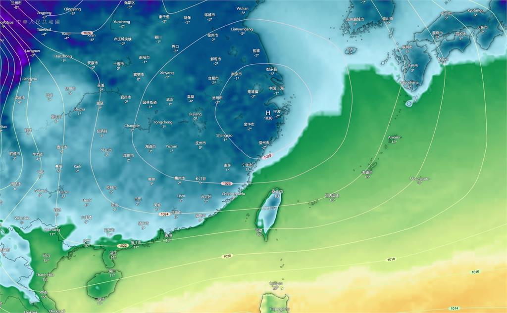 挑戰首波寒流!冷空氣醞釀中「這時間」只剩11度…粉專:把握耶誕舒適天氣