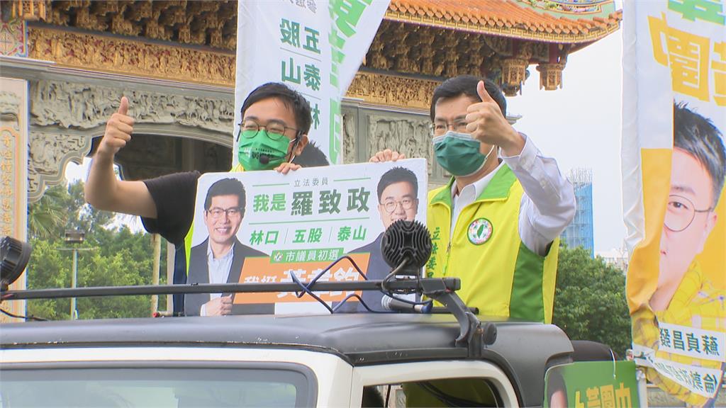 羅致政跨派系力挺　黃韋鈞全力拜票衝刺