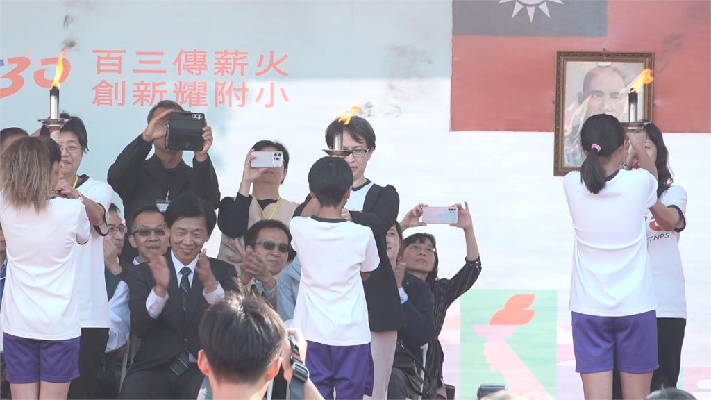 回台南國小母校參加校慶　蕭美琴分享小時候趣事