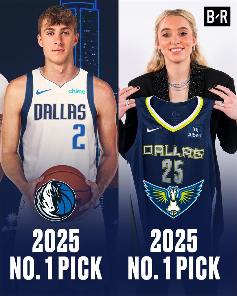 NBA(影)/達拉斯男女籃同年抽中狀元籤 獨行俠若搶旗將與AD、KI組可怕三巨頭