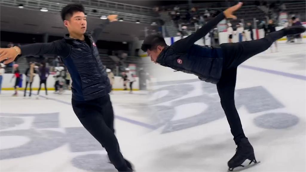 滑冰選手跟風跳「飄浮步」　冰上高難度開秀網嚇：失誤就GG了