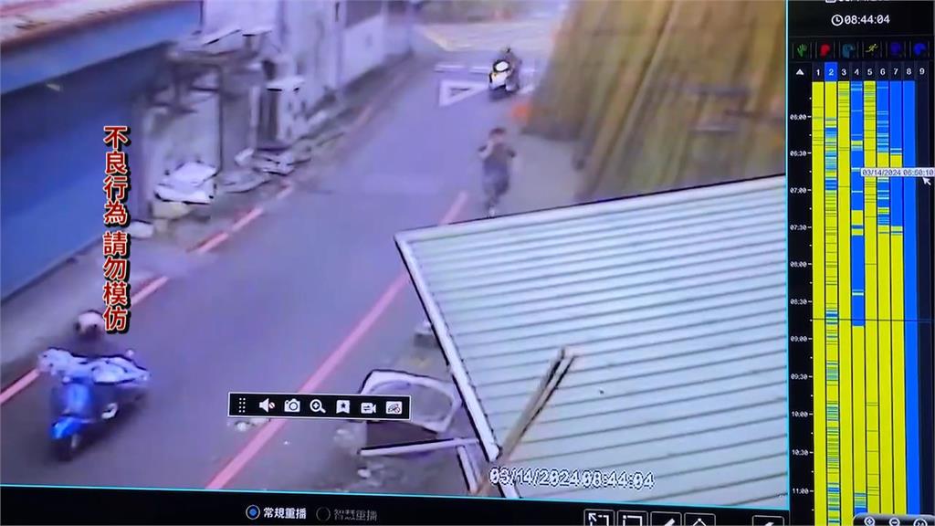 跟蹤狼！女騎士載孩子上學遇尾隨　陌生男一路跟到家門外