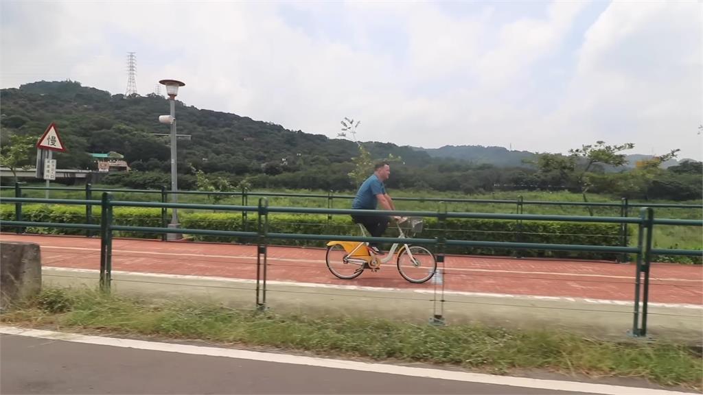 英男挑戰一日台中自行車道 認同:台灣的國民運動就是吃