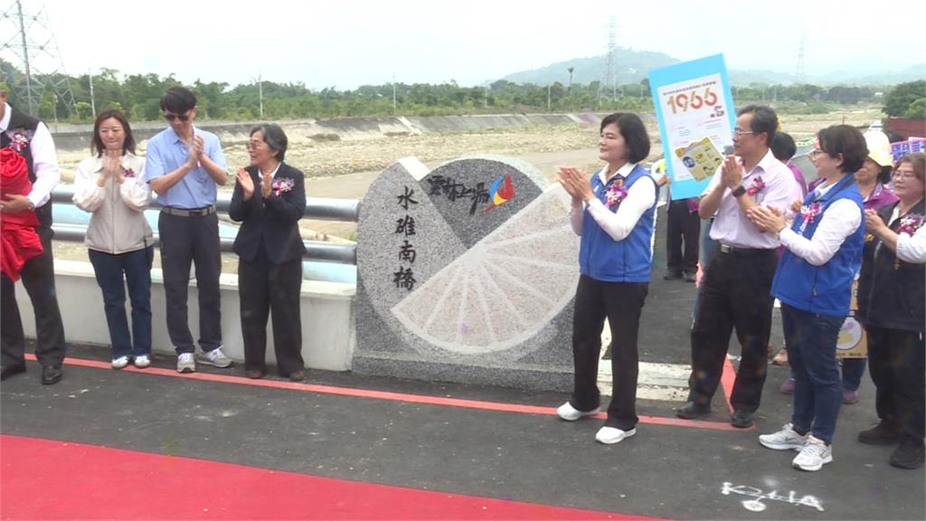 雲林古坑水碓南橋改建 耗資2億6千萬竣工通車