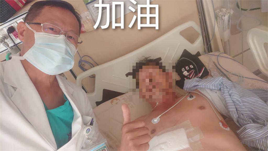 苗栗隨機砍人「50歲正義男」中數刀橫膈膜、肝臟全破！醫急曝現況：他是救人超人
