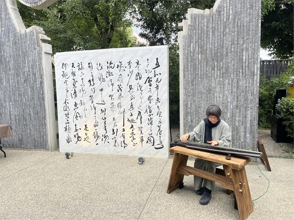 深緣及水善糖文化園區 書法大師齊聚揮毫