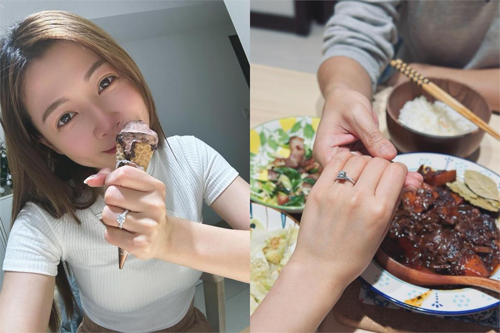 準新娘謝京穎「收超大鑽戒」嗨辦單身派對!搶先披頭紗絕美模樣曝光