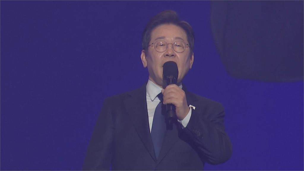 李在明當選共同民主黨總統候選人 得票率創新高