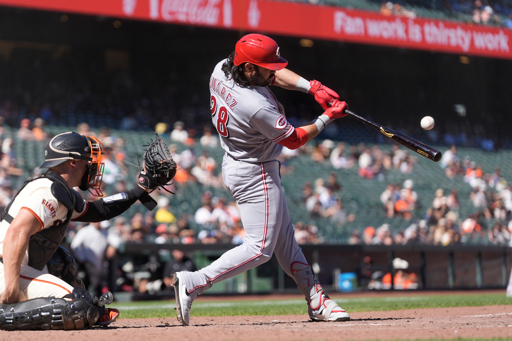 MLB(影)／紅人上演不可思議大逆轉！9局上11人次猛攻灌7分擊敗巨人