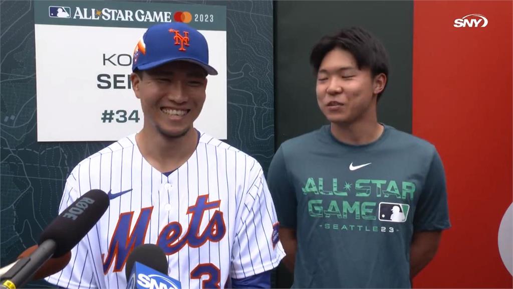 大聯盟明星賽眾星雲集　二刀流大谷翔平成媒體寵兒