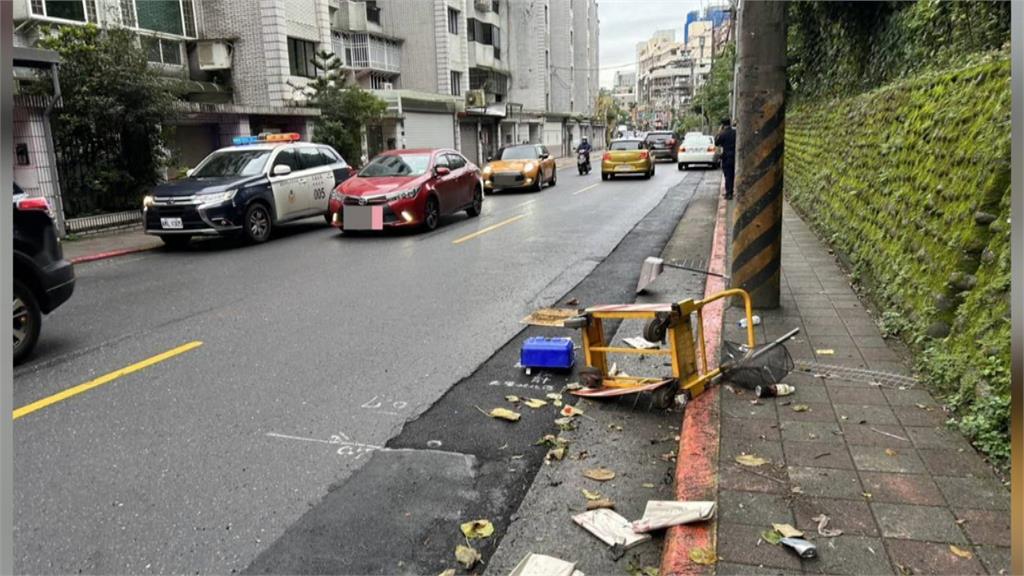 王夢麟撞飛清潔隊手推車險撞人　「酒測值0.73」坦言酒後上路