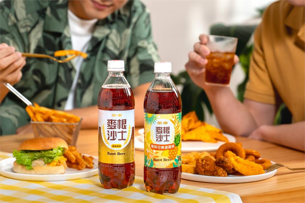 無酒精調飲當道!金車麥根沙士推出「鳳梨可樂達風味」新品