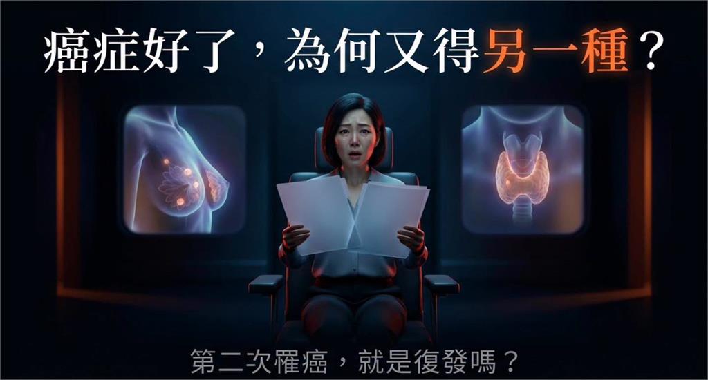 癌症康復恐再罹癌！48歲女淚崩　醫揭「第二次罹癌」殘酷真相