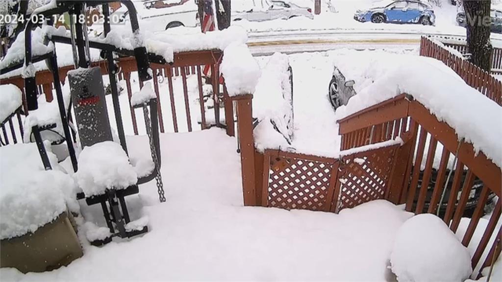 美國德州降「棒球大」冰雹　科羅拉多州連日暴風雪