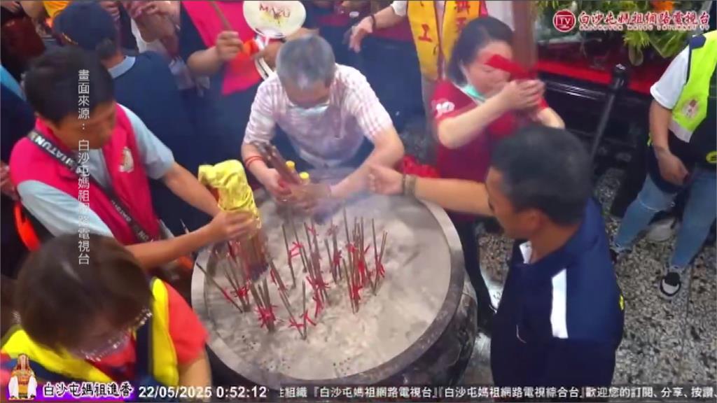 白沙屯媽祖回鑾閉關12天 今凌晨開爐展聖顏