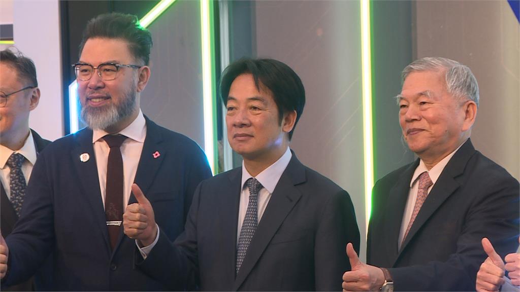 賴總統訪工具機展　請託業者提醒藍白「國防別打折」