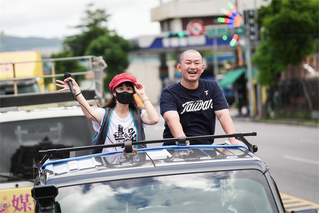快新聞／新北來罷挺進板東　陳柏惟熱舞喊話葉元之：被罷免後成為更好的人