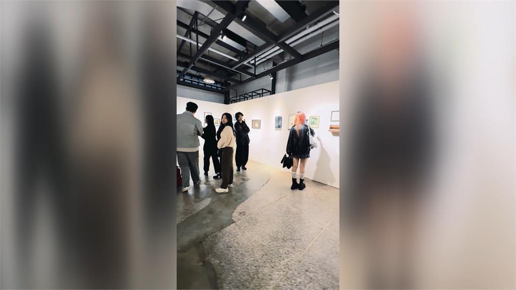 已故畫家曹登閎<兔子>遭竊 「展場無監視器」家屬急協尋