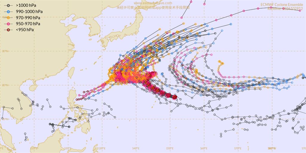 11月放颱風假？煙花重返強颱「詭異路徑」下週大迴轉　專家揭侵台機率