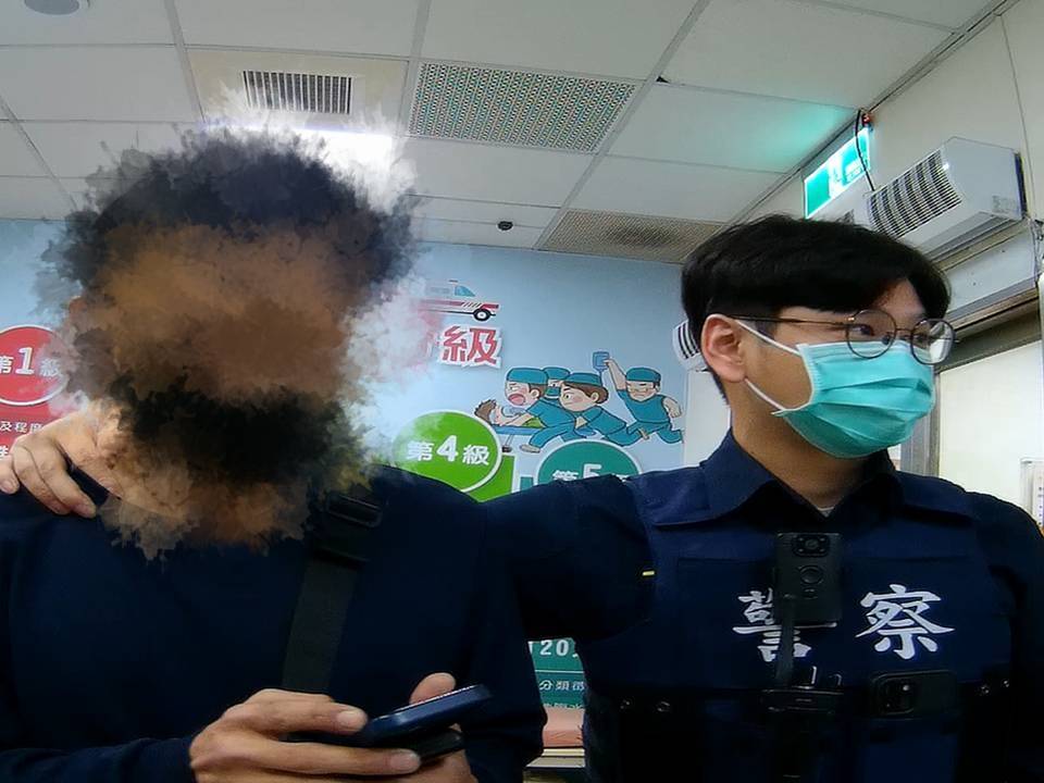 毒駕自摔躲超商　一句話把員警問傻眼了