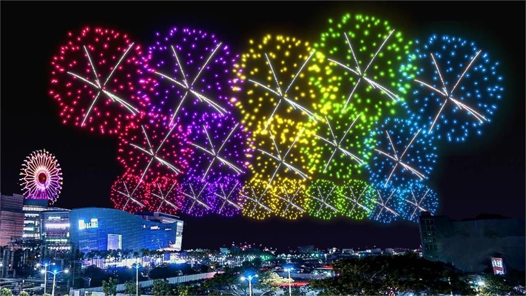 高雄跨年雙彩蛋！「水彈女王」權恩妃以紅色喜氣造型首登高雄跨年