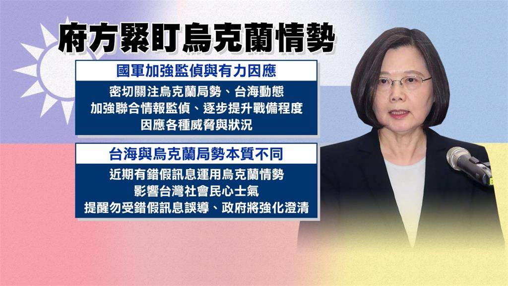 俄烏情勢升溫!國軍強化戰備防北京滋事