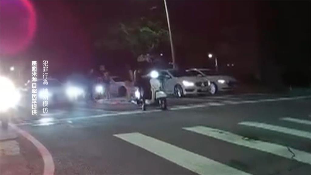 尷尬!台中球棒隊"街頭尋仇 一看攔錯車秒道歉