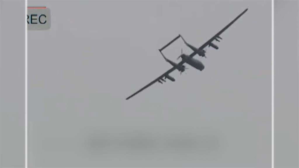 中最大無人機「TB-001」首度繞台 專家:戰時容易成活靶