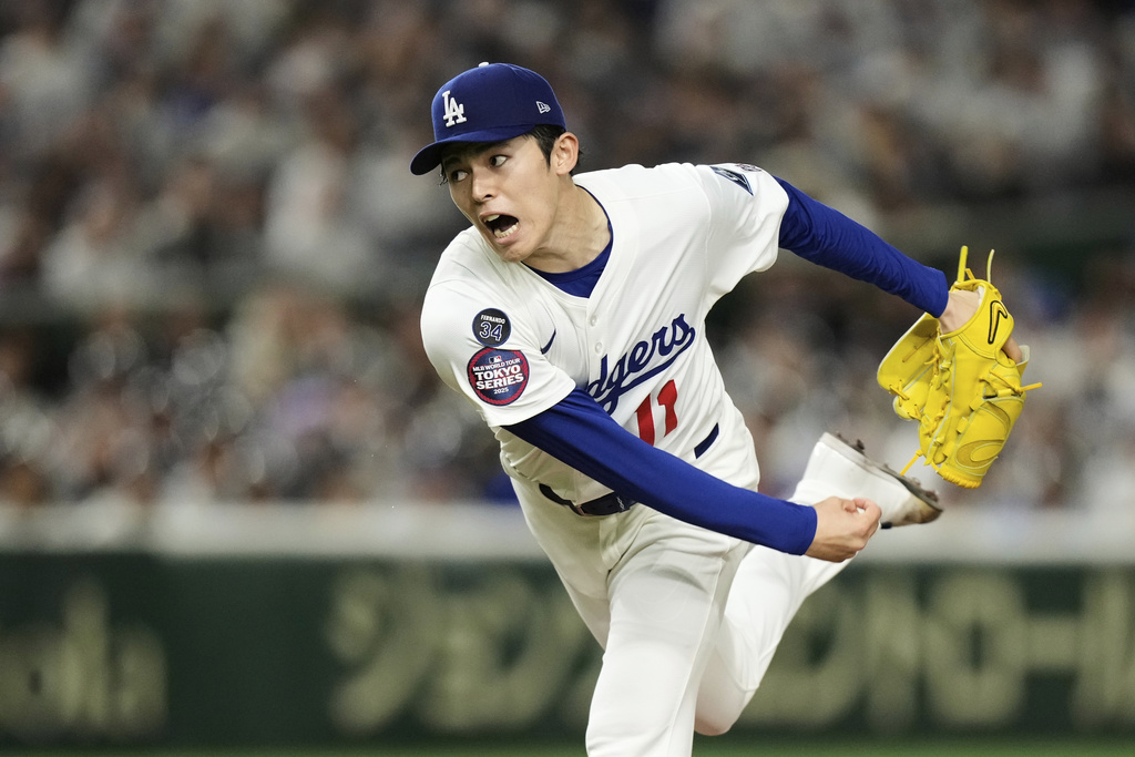 MLB(影)／昨天三振大谷、今天找朗希聊天！兩大「火球男」場邊同框交換意見