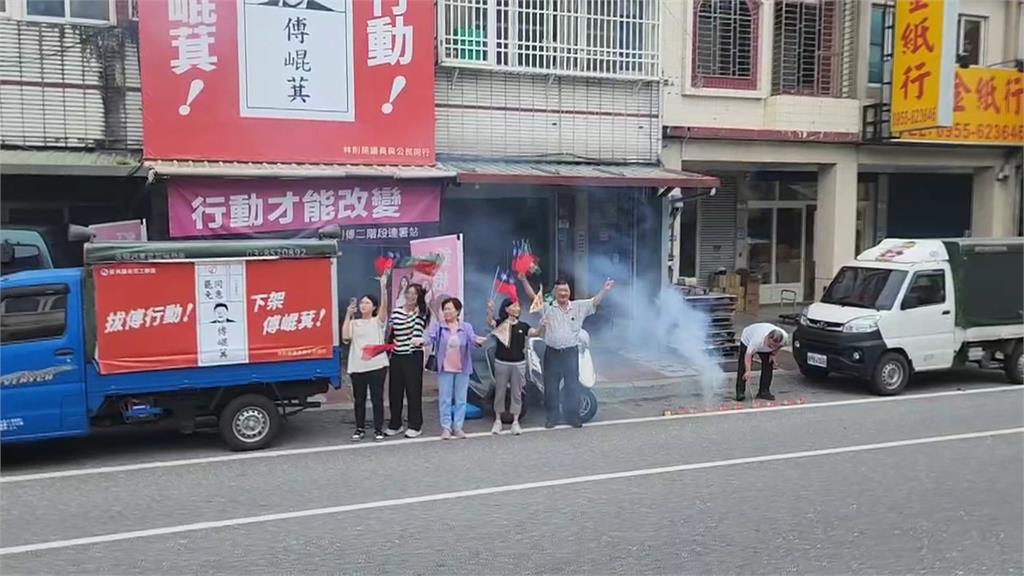 表態罷傅！合體張峻掃街　童子賢：花蓮如一潭不動的水